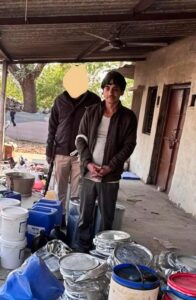 CBN ड्रग लैब पर्दाफाश में जब्त मादक पदार्थ और उपकरण