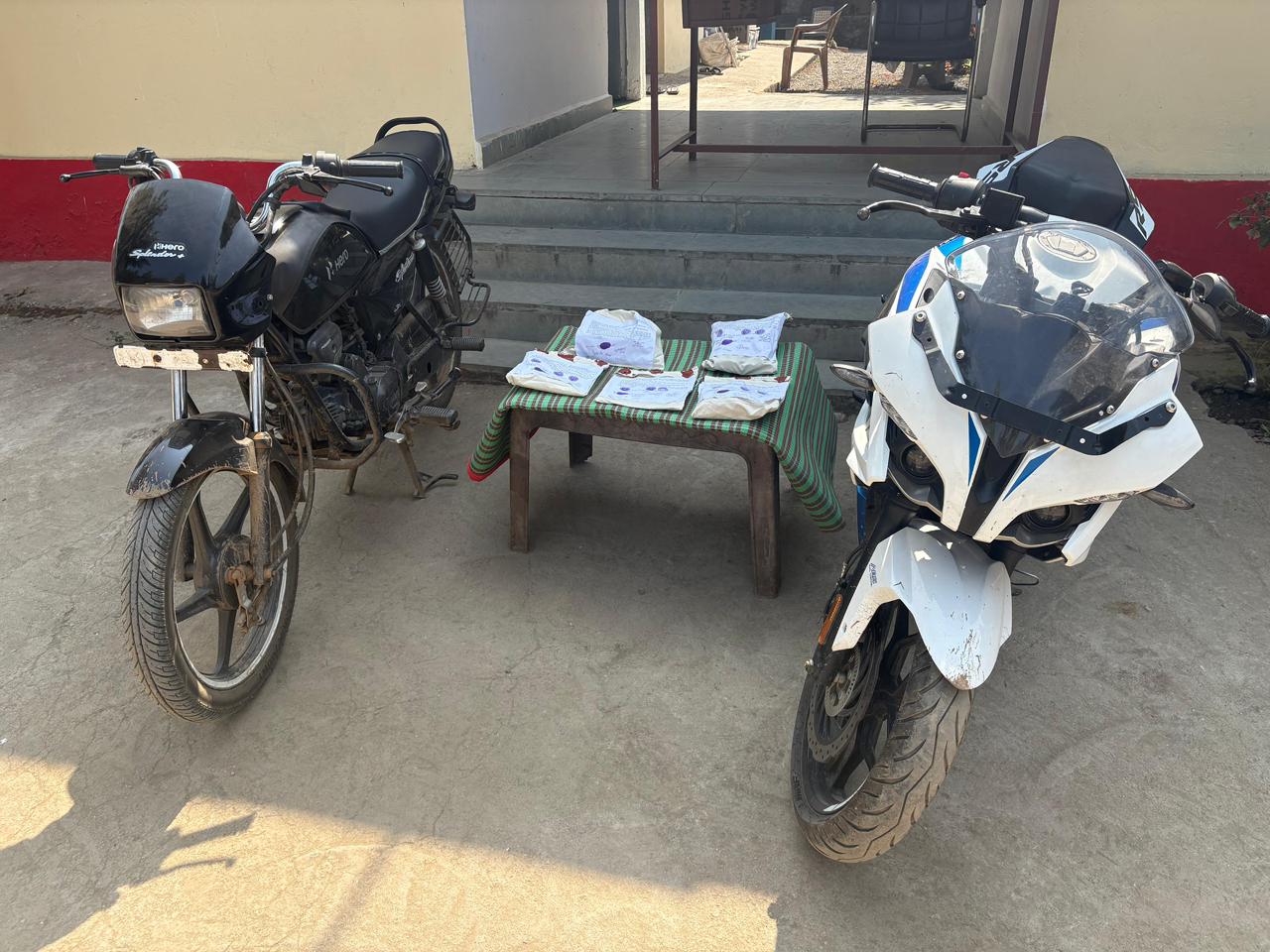 58 लाख की ड्रग्स जब्त करते हुए कोटड़ी पुलिस